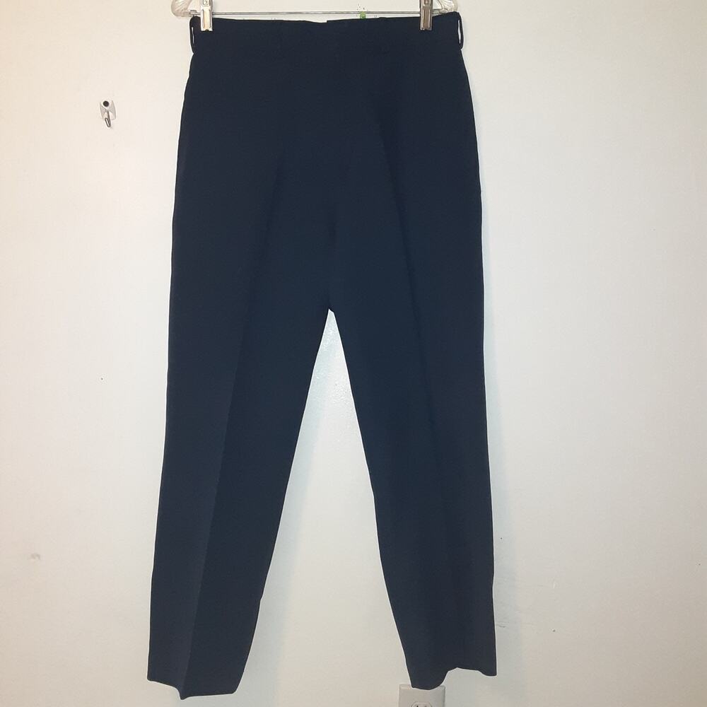 Vintage USAF Air Force Blue Uniform Dress Trousers 40MHA 12-2-83 Mens 30x27